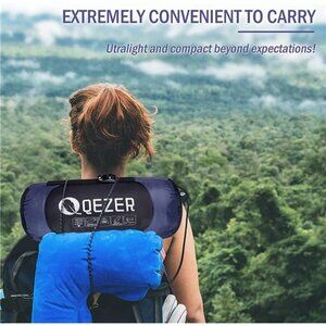 Down Sleeping Bag for Adults 600 FP Down Ultralight Mummy Sleeping Bag